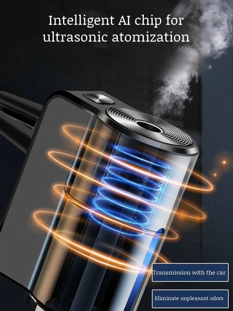 Intelligent Car Air Freshener - In-car Intelligent Fragrance Machine - AI Car Perfume - Automatic Spray