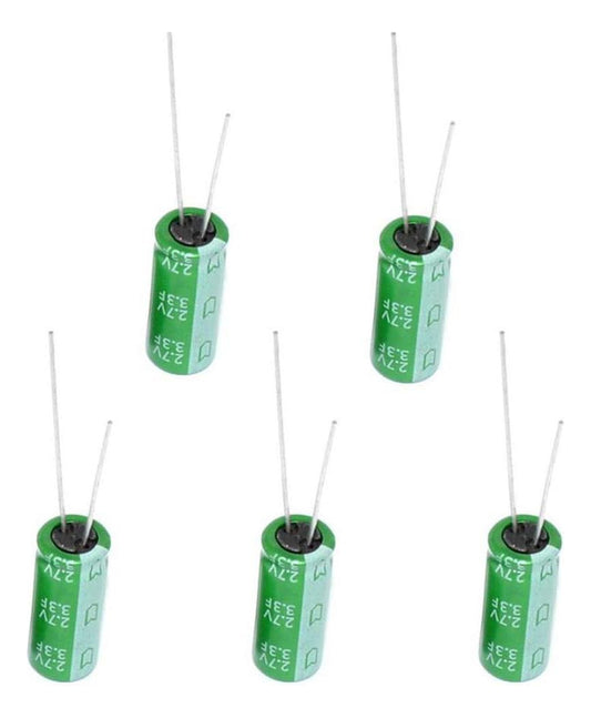 . Five supercapacitor units, 27v 33f capacitors, Farad M
