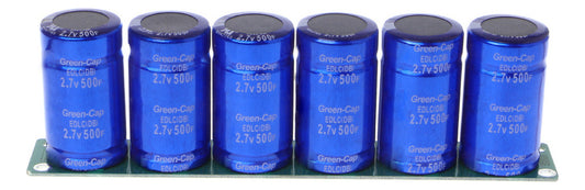 Farad 2.7v 500f supercapacitors, 6 pieces per set