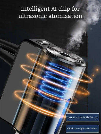 Intelligent Car Air Freshener - In-car Intelligent Fragrance Machine - AI Car Perfume - Automatic Spray