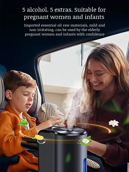 Intelligent Car Air Freshener - In-car Intelligent Fragrance Machine - AI Car Perfume - Automatic Spray