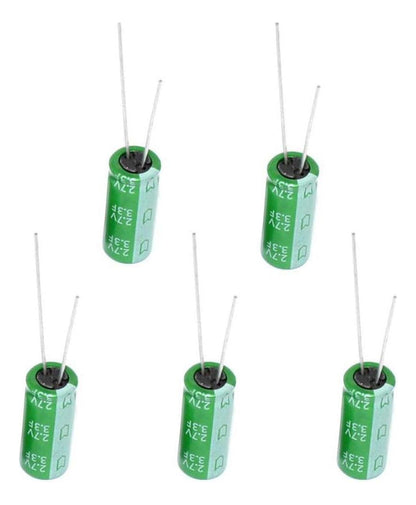 . Five supercapacitor units, 27v 33f capacitors, Farad M